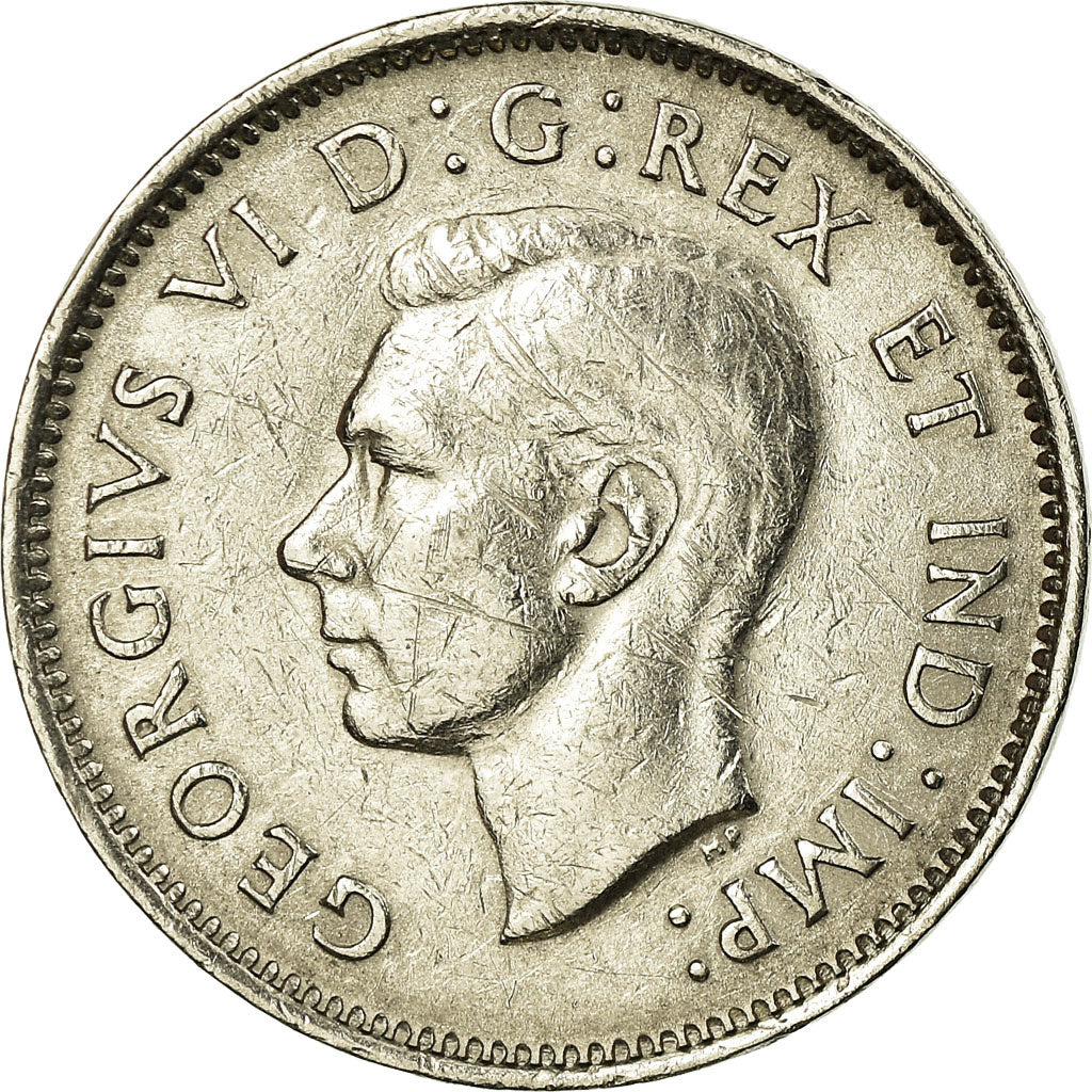 Moneta, Canada, George VI, 5 Cents, 1942, Royal Canadian Mint, Ottawa