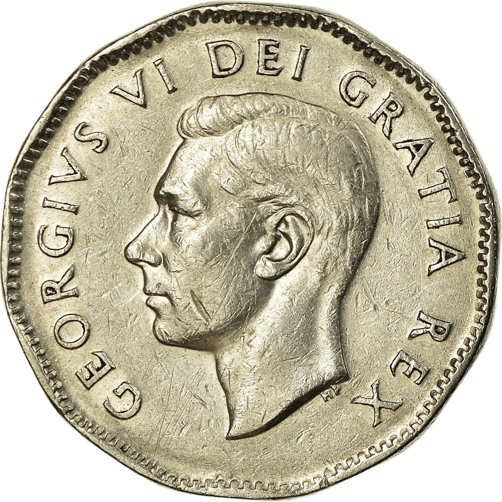 Münze, Kanada, George VI, 5 Cents, 1948, Royal Canadian Mint, Ottawa, SS