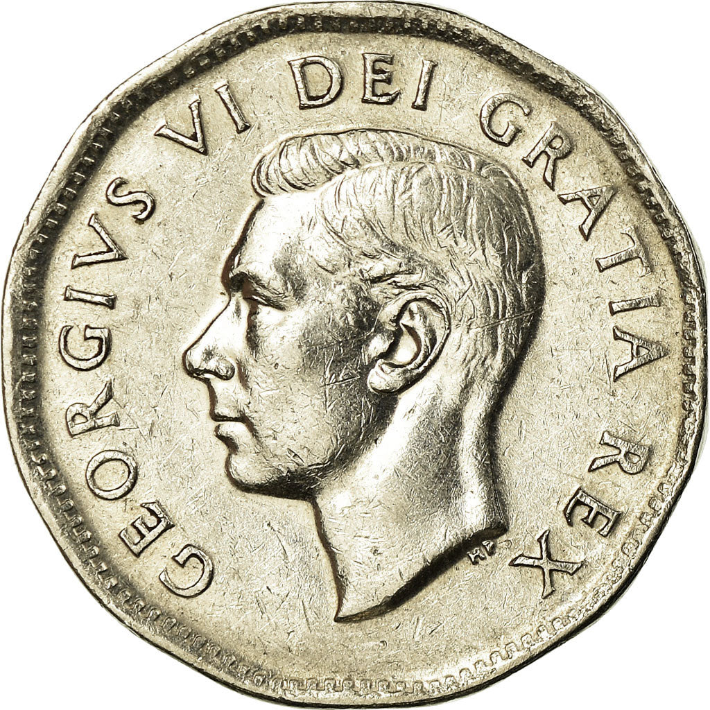 Münze, Kanada, George VI, Nickel Bicentennial, 5 Cents, 1951, Royal Canadian