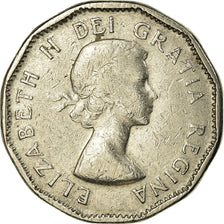 Moneta, Canada, Elizabeth II, 5 Cents, 1958, Royal Canadian Mint, Ottawa, BB
