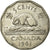 Münze, Kanada, Elizabeth II, 5 Cents, 1961, Royal Canadian Mint, Ottawa, S+