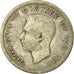 Moneta, Canada, George VI, 25 Cents, 1939, Royal Canadian Mint, Ottawa, MB