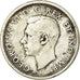 Moneta, Canada, George VI, 25 Cents, 1941, Royal Canadian Mint, Ottawa, BB