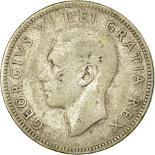Coin, Canada, George VI, 25 Cents, 1949, Royal Canadian Mint, Ottawa, VF(20-25)