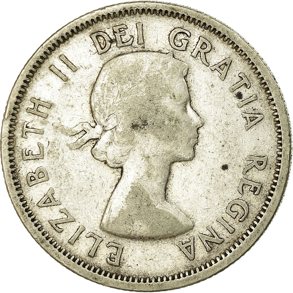 Monnaie, Canada, Elizabeth II, 25 Cents, 1954, Royal Canadian Mint, Ottawa, TB+