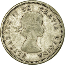 Münze, Kanada, Elizabeth II, 25 Cents, 1960, Royal Canadian Mint, Ottawa, S