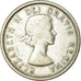 Moneta, Canada, Elizabeth II, 25 Cents, 1961, Royal Canadian Mint, Ottawa, BB