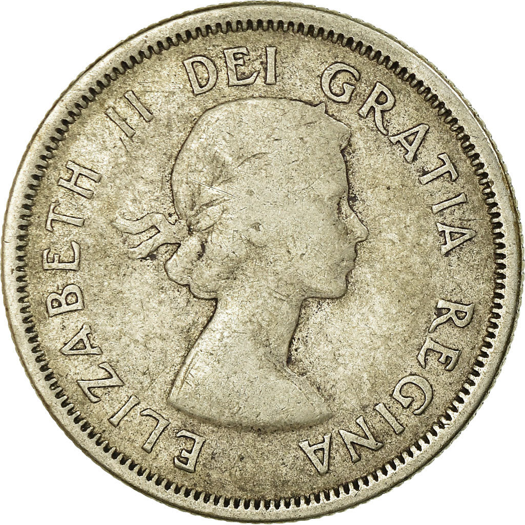 Münze, Kanada, Elizabeth II, 25 Cents, 1964, Royal Canadian Mint, Ottawa, S