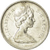 Coin, Canada, Elizabeth II, 25 Cents, 1968, Royal Canadian Mint, Ottawa