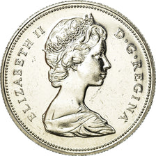 Moneta, Canada, Elizabeth II, 50 Cents, 1972, Royal Canadian Mint, Ottawa, BB+