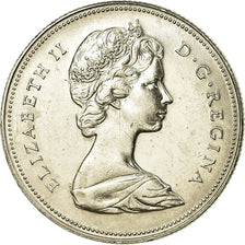 Moeda, Canadá, Elizabeth II, 50 Cents, 1975, Royal Canadian Mint, Ottawa