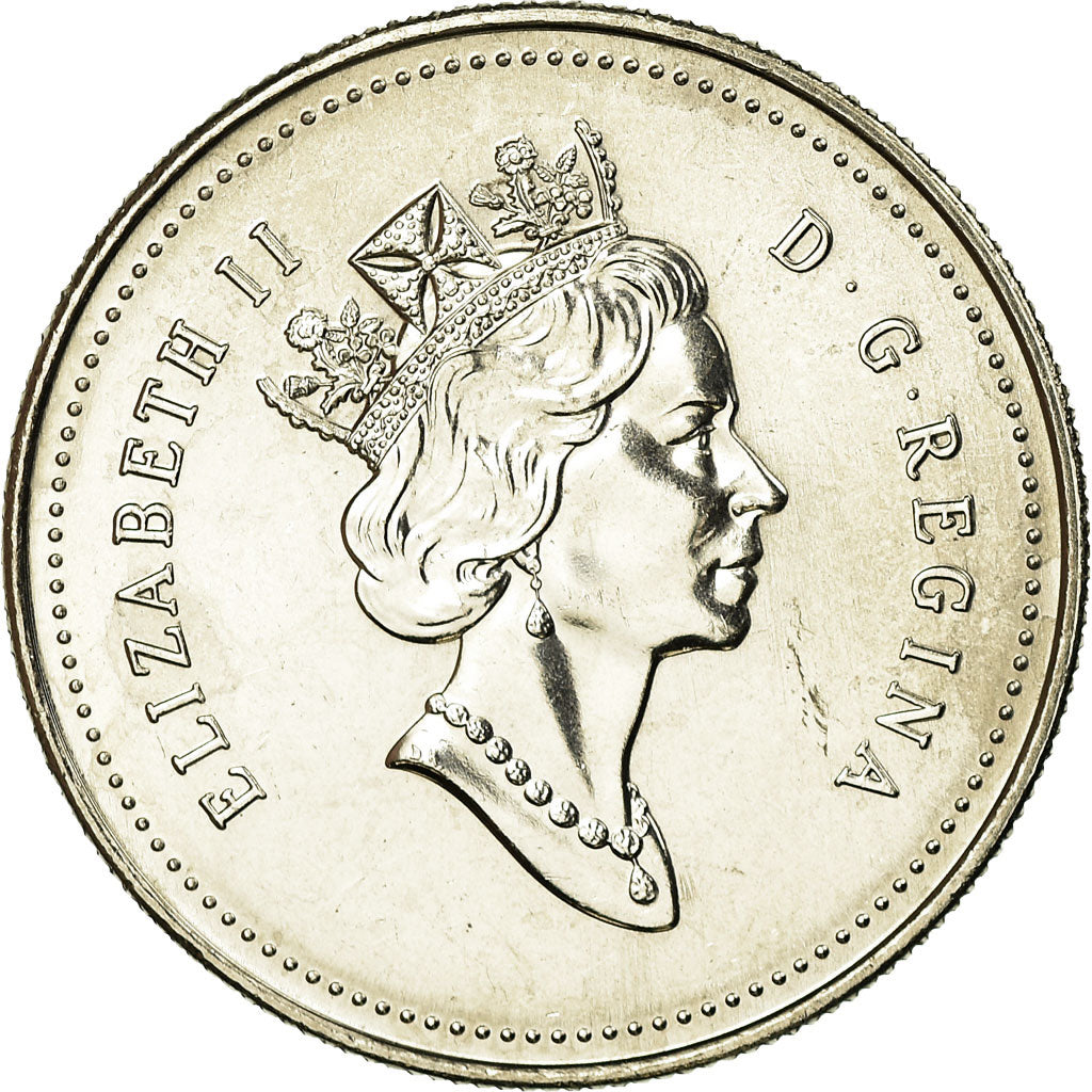 Münze, Kanada, Elizabeth II, 50 Cents, 1990, Royal Canadian Mint, Ottawa, UNZ