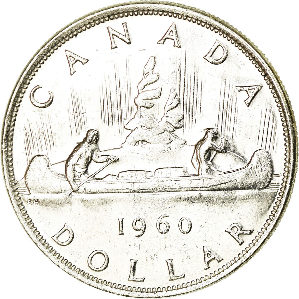Moneta, Canada, Elizabeth II, Dollar, 1960, Royal Canadian Mint, Ottawa, SPL-