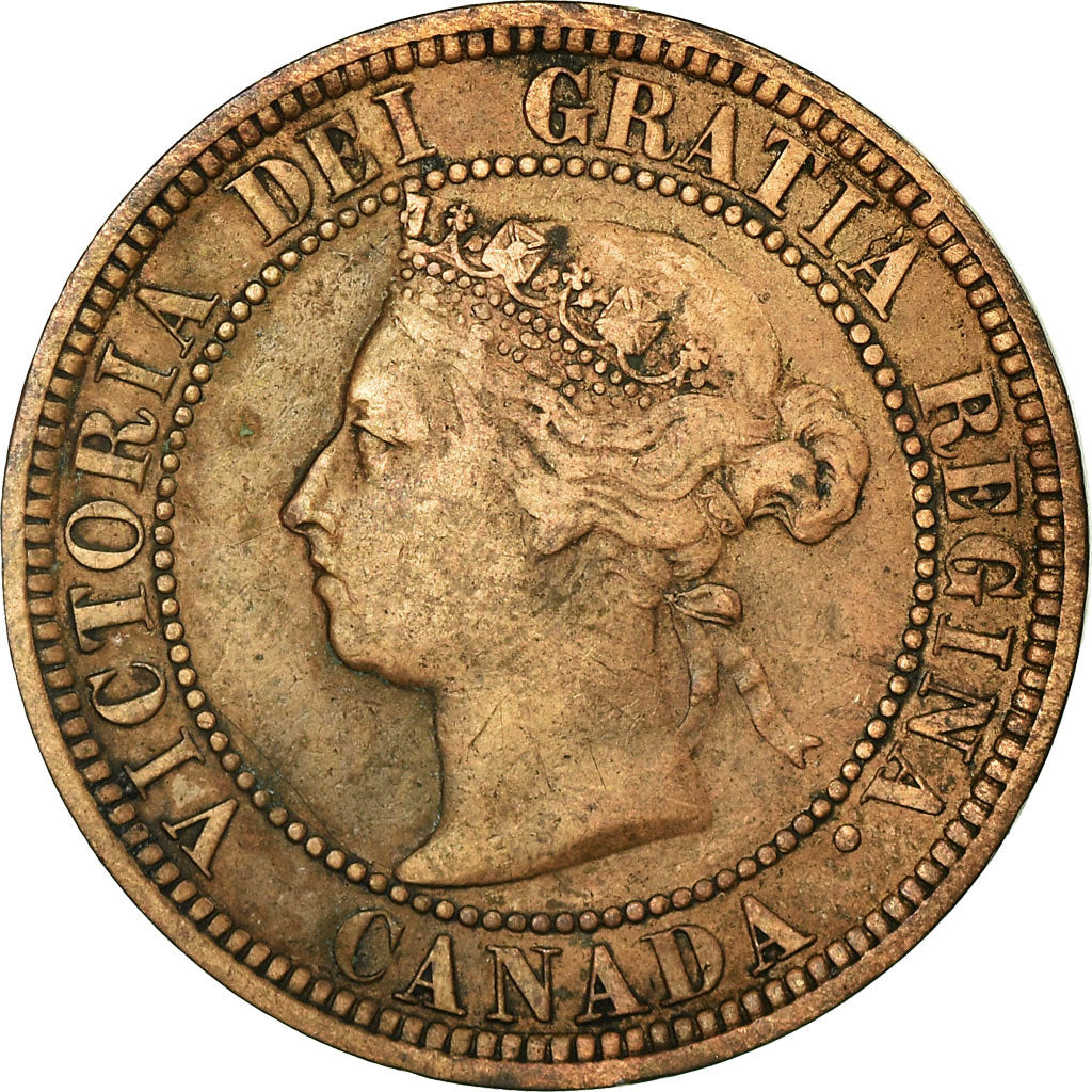 Moneta, Canada, Victoria, Cent, 1882, Royal Canadian Mint, MB, Bronzo, KM:7