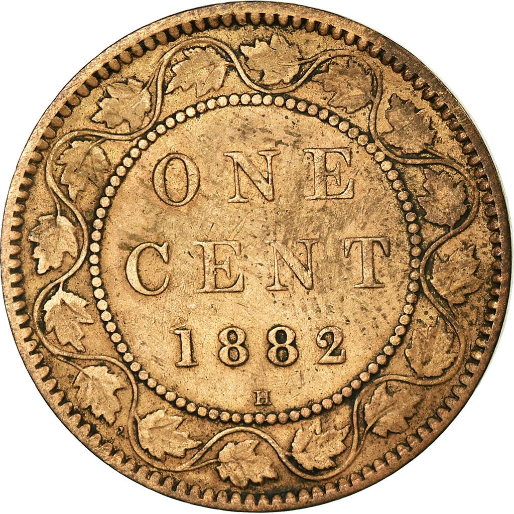Moneta, Canada, Victoria, Cent, 1882, Royal Canadian Mint, MB, Bronzo, KM:7