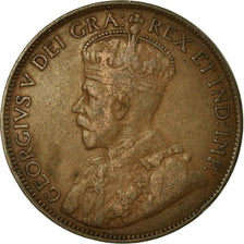 Moneta, Canada, George V, Cent, 1918, Royal Canadian Mint, Ottawa, BB, Bronzo