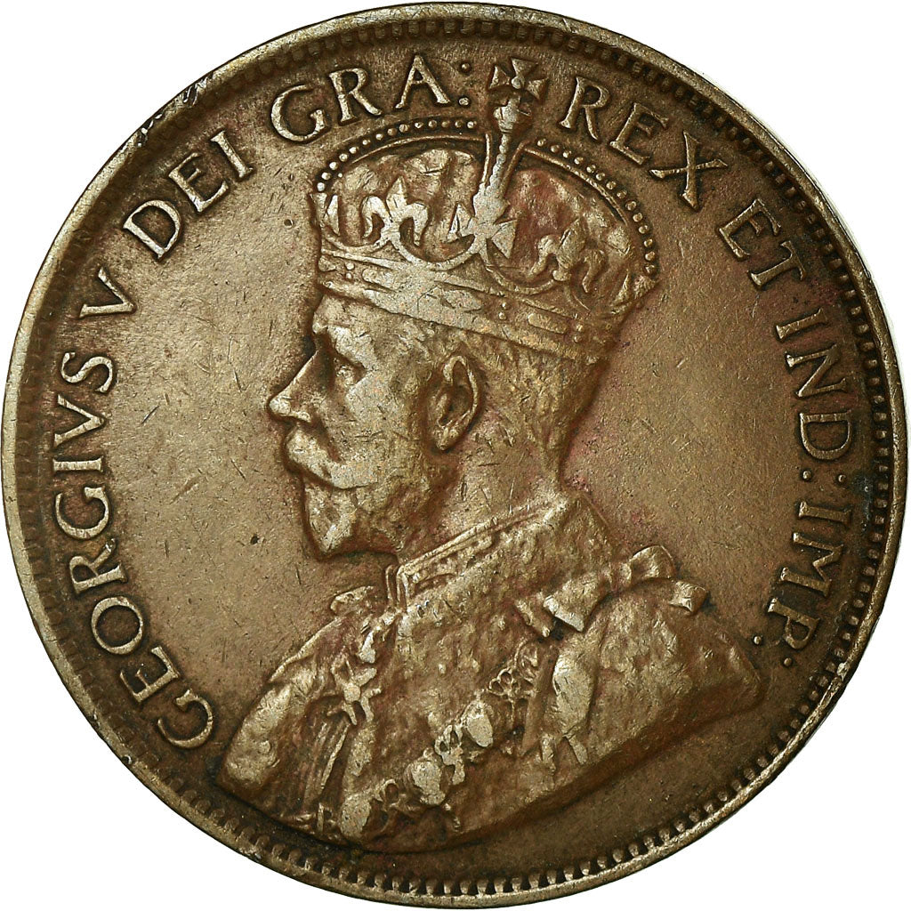 Moneta, Canada, George V, Cent, 1919, Royal Canadian Mint, Ottawa, BB, Bronzo