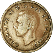 Moneta, Canada, George VI, Cent, 1939, Royal Canadian Mint, Ottawa, MB, Bronzo