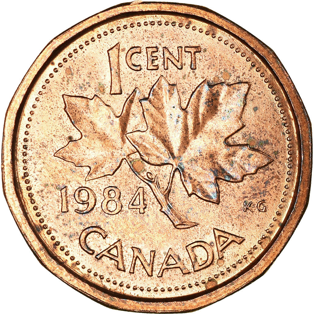 Coin, Canada, Elizabeth II, Cent, 1984, Royal Canadian Mint, Ottawa, VF(20-25)