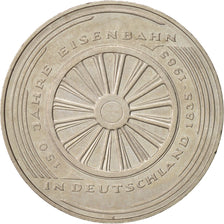 GERMANY - FEDERAL REPUBLIC, 5 Mark, 1985, Karlsruhe, AU(55-58), Copper-Nickel...