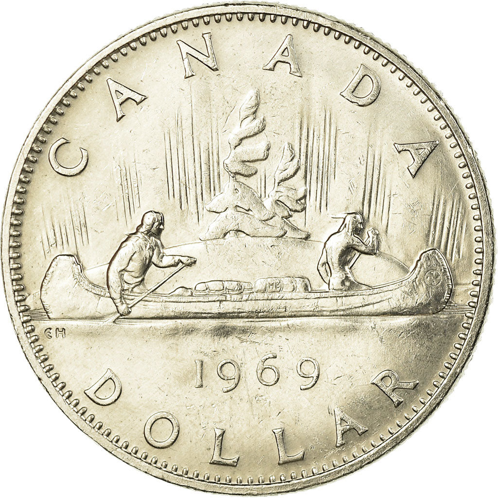 Münze, Kanada, Elizabeth II, Dollar, 1969, Royal Canadian Mint, Ottawa, SS
