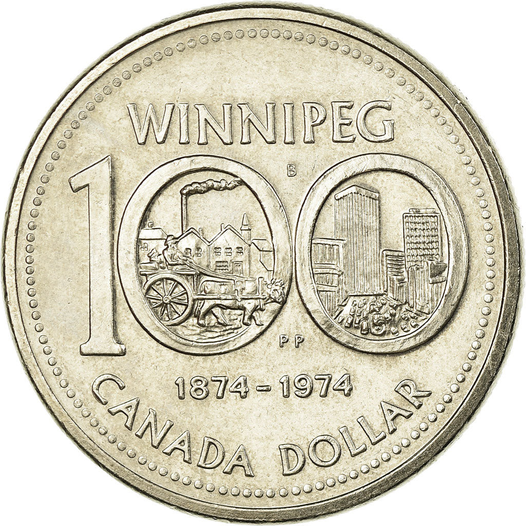Moneta, Canada, Elizabeth II, Dollar, 1974, Royal Canadian Mint, Ottawa, SPL-