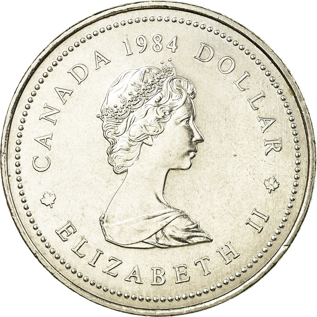 Moneta, Canada, Elizabeth II, Dollar, 1984, Royal Canadian Mint, Ottawa, BB