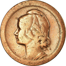 Coin, Portugal, 20 Centavos, 1924, VF(20-25), Bronze, KM:574