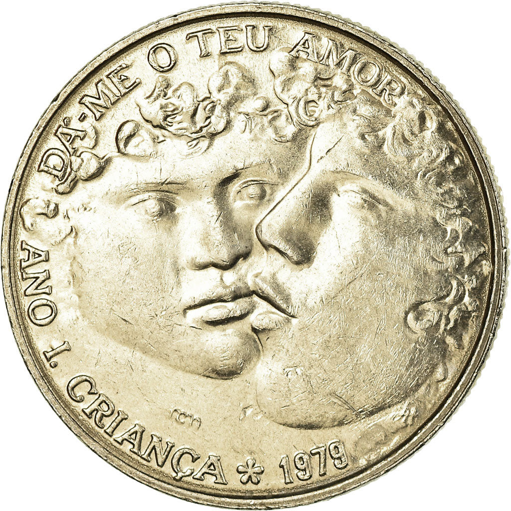 Coin, Portugal, 25 Escudos, 1979, AU(55-58), Copper-nickel, KM:609