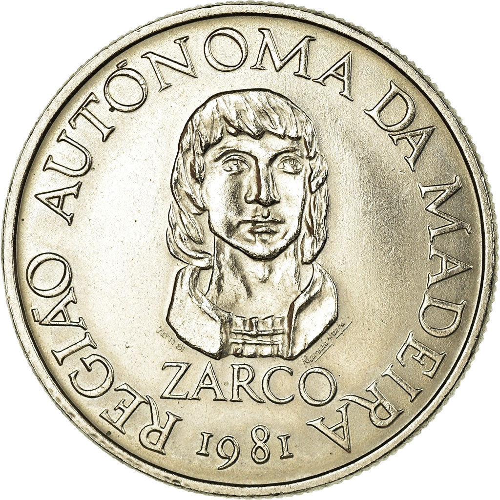 Monnaie, MADEIRA ISLANDS, 25 Escudos, 1981, SUP, Copper-nickel, KM:4