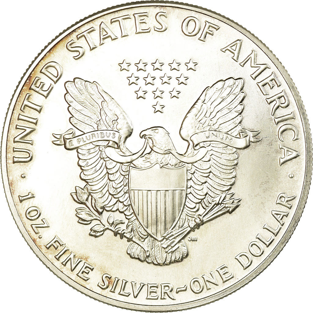 Münze, Vereinigte Staaten, Dollar, 1991, U.S. Mint, Philadelphia, UNZ, Silber