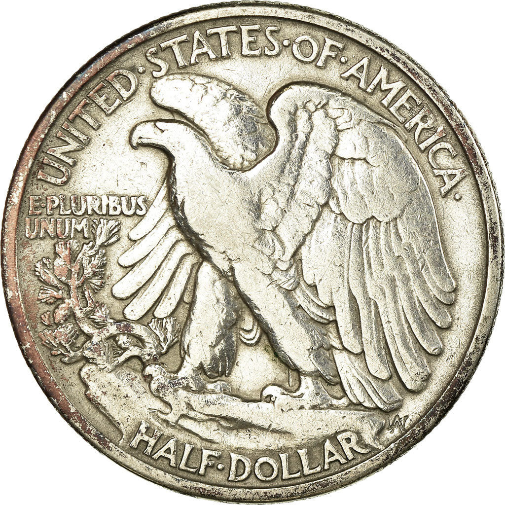 Moneta, Stati Uniti, Walking Liberty Half Dollar, Half Dollar, 1938, U.S. Mint