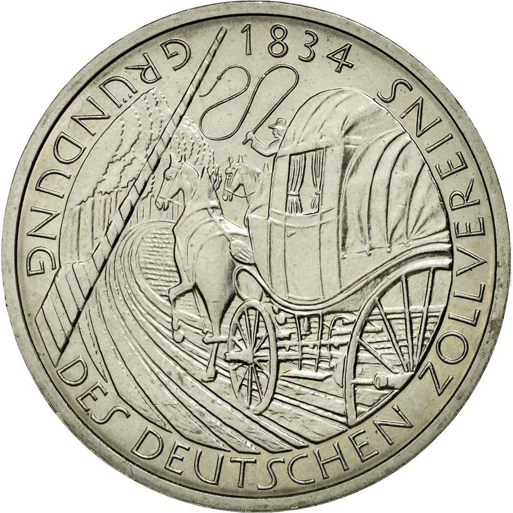 Coin, GERMANY - FEDERAL REPUBLIC, 5 Mark, 1984, Munich, Germany, AU(55-58)