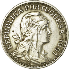 Moeda, Portugal, Escudo, 1961, EF(40-45), Cobre-níquel, KM:578