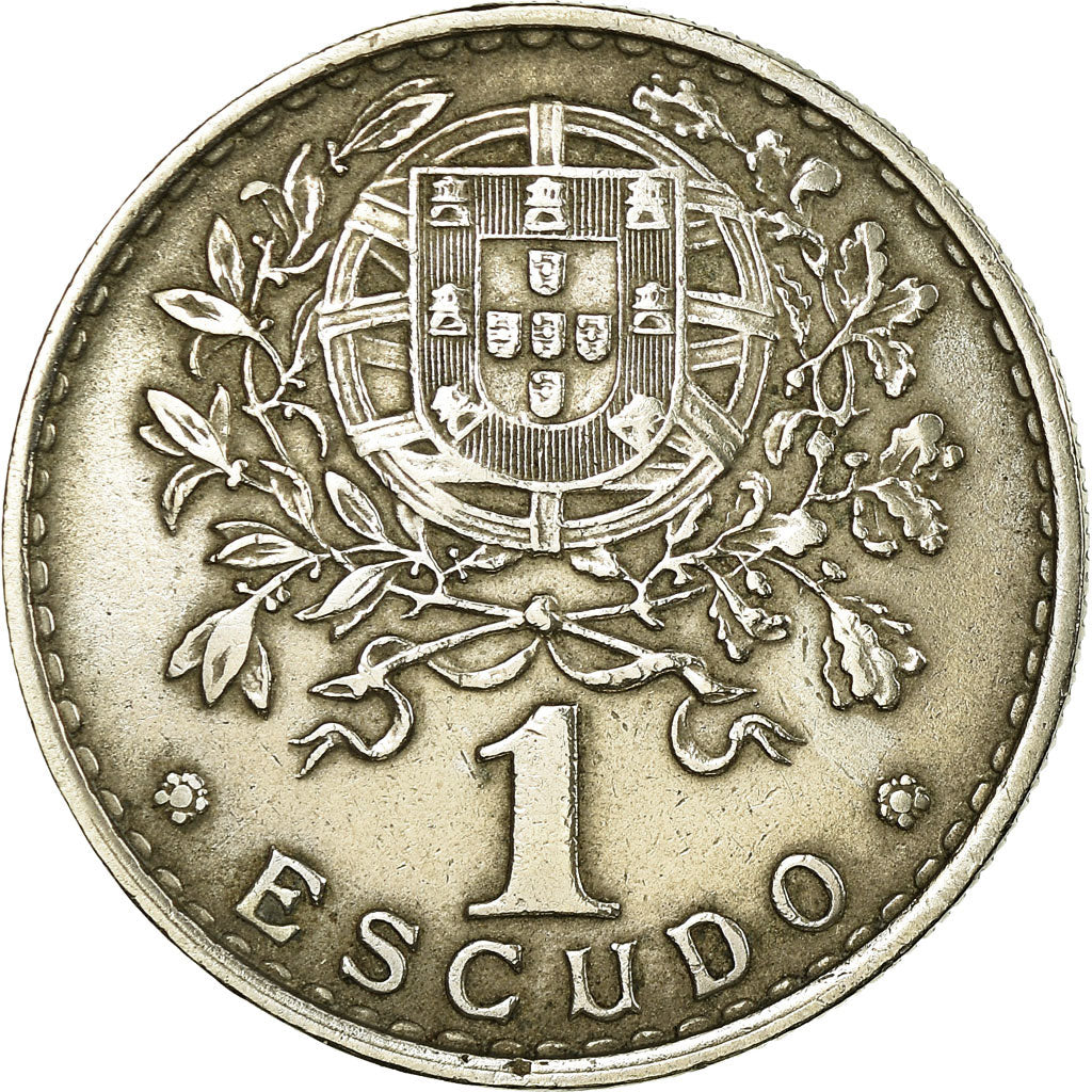 Moeda, Portugal, Escudo, 1961, EF(40-45), Cobre-níquel, KM:578
