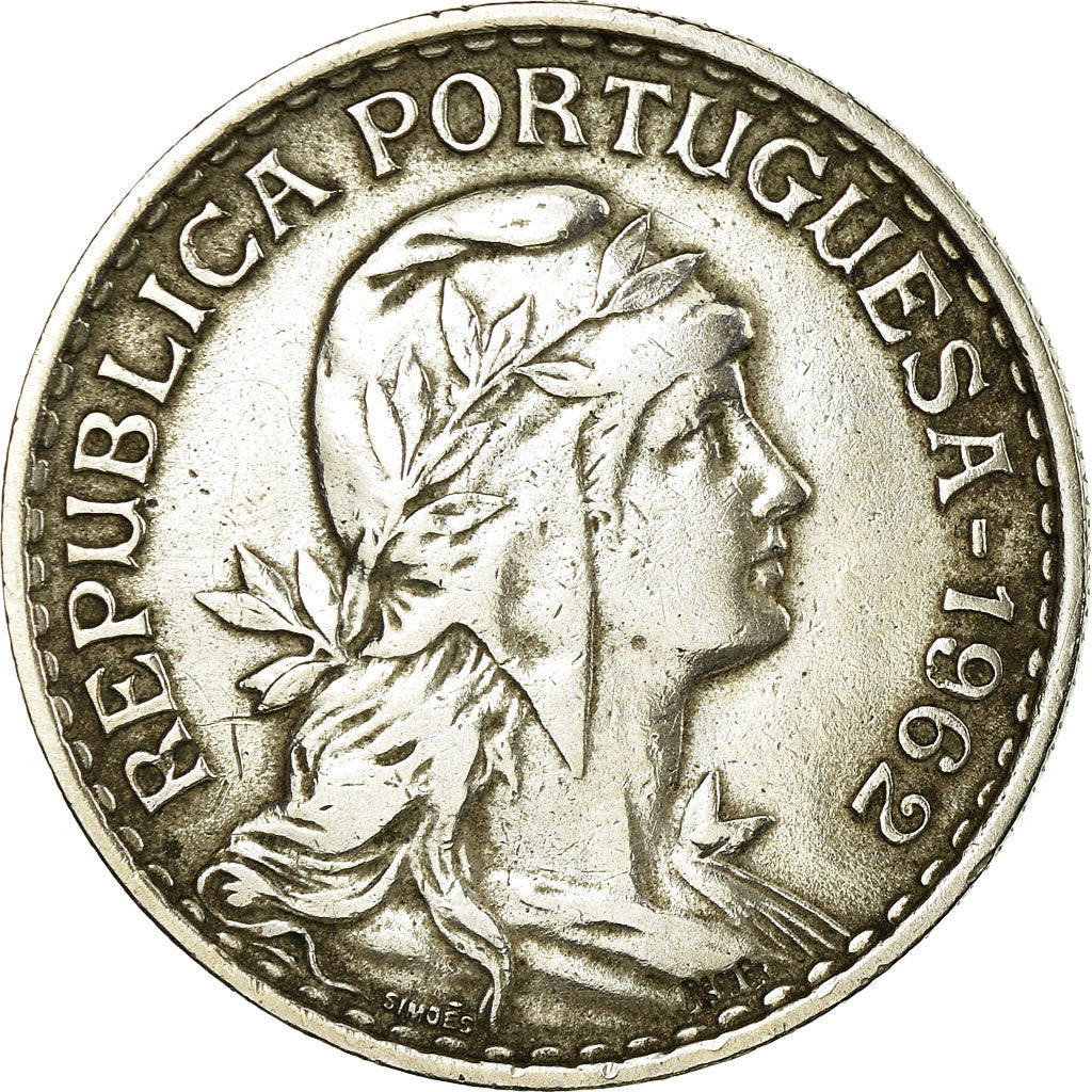 Moeda, Portugal, Escudo, 1962, EF(40-45), Cobre-níquel, KM:578