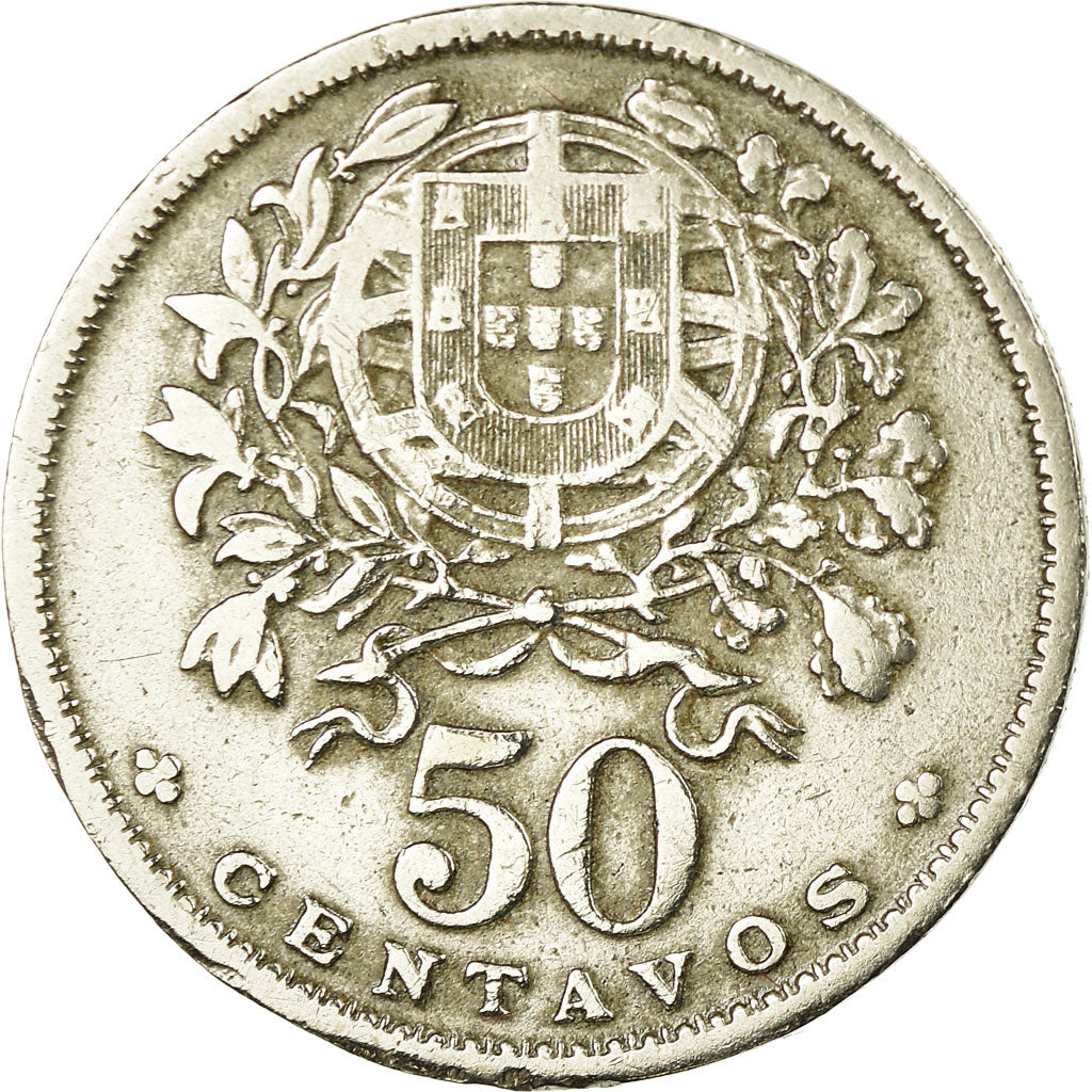 Moneta, Portogallo, 50 Centavos, 1940, MB, Rame-nichel, KM:577