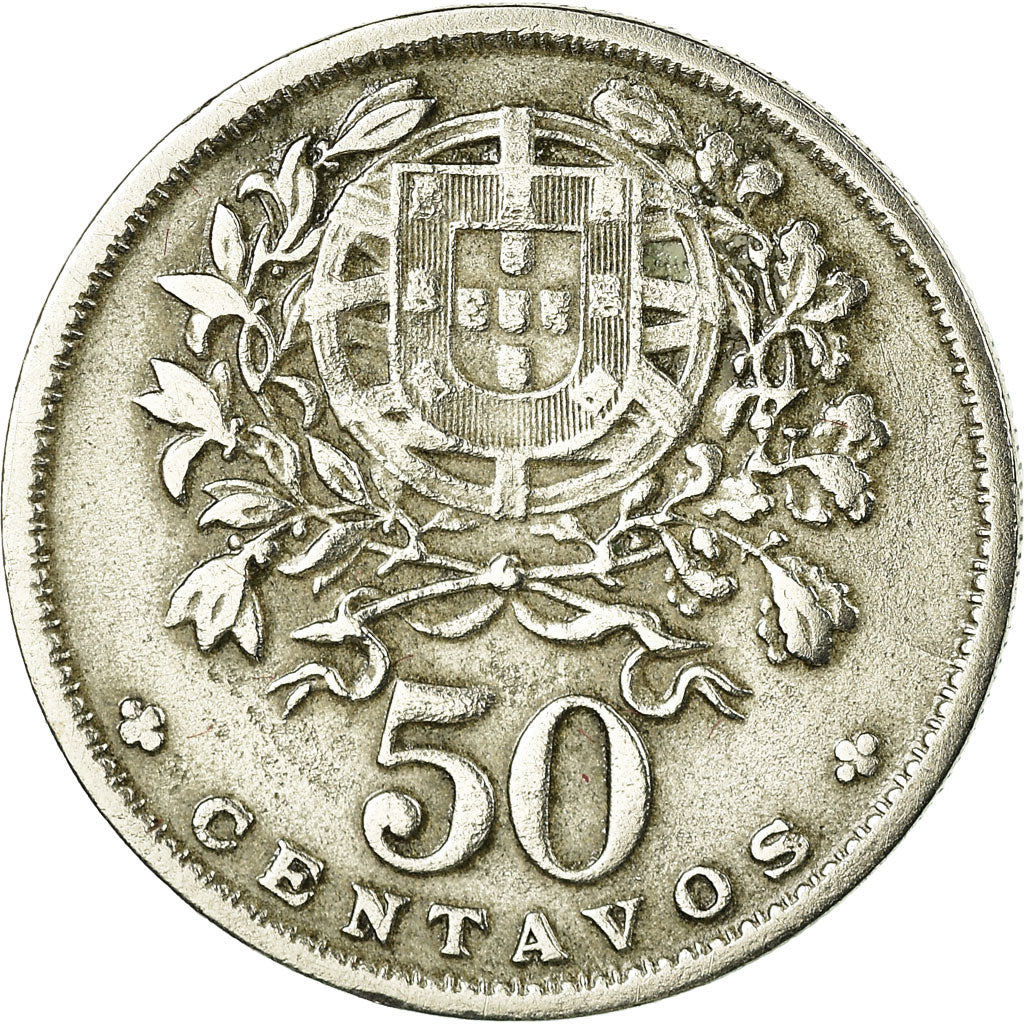Münze, Portugal, 50 Centavos, 1946, S, Copper-nickel, KM:577
