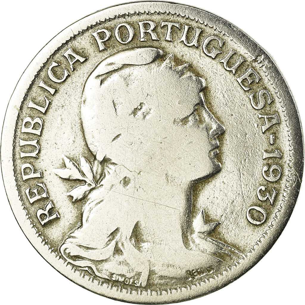 Munten, Portugal, 50 Centavos, 1930, ZG+, Copper-nickel, KM:577