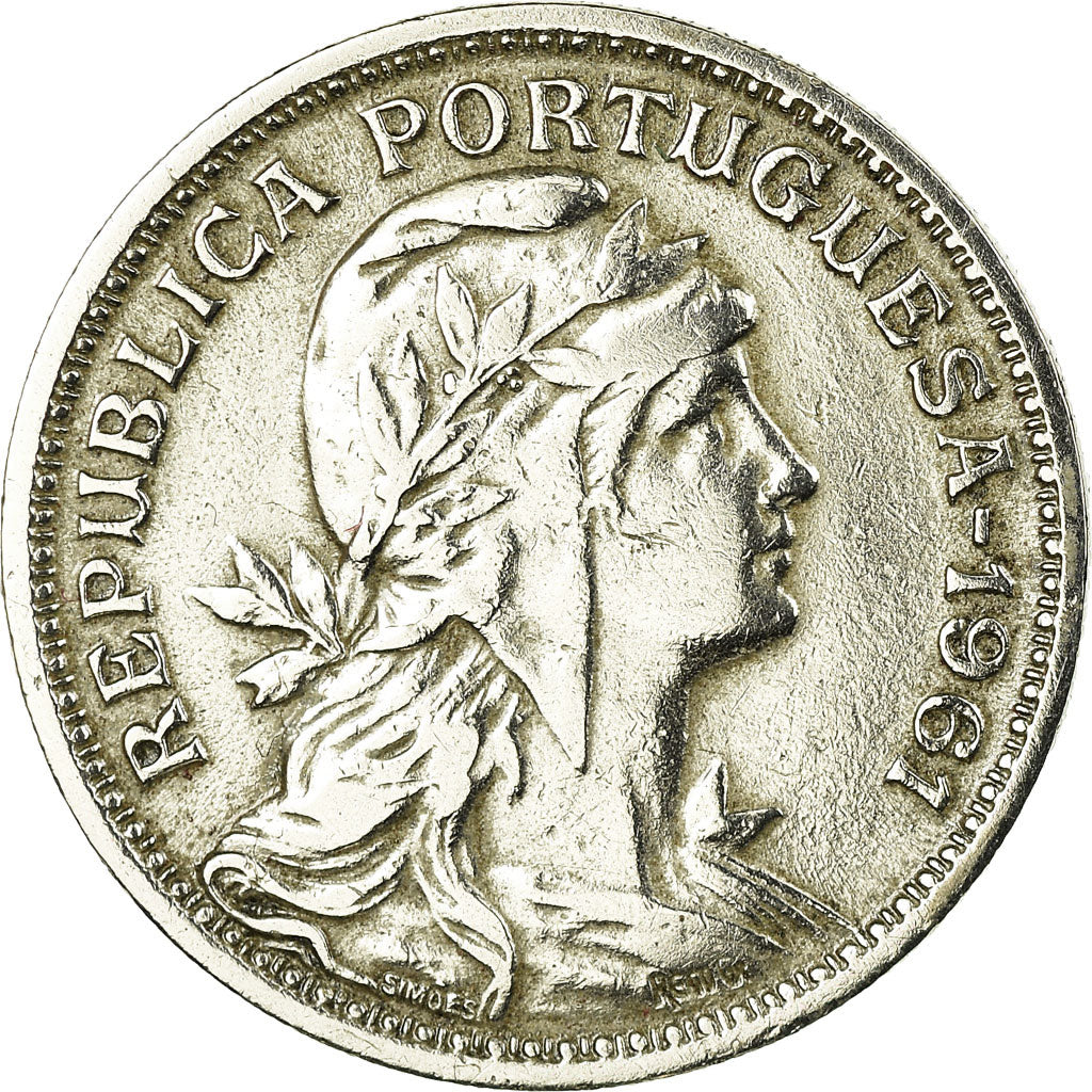Munten, Portugal, 50 Centavos, 1961, PR, Copper-nickel, KM:577