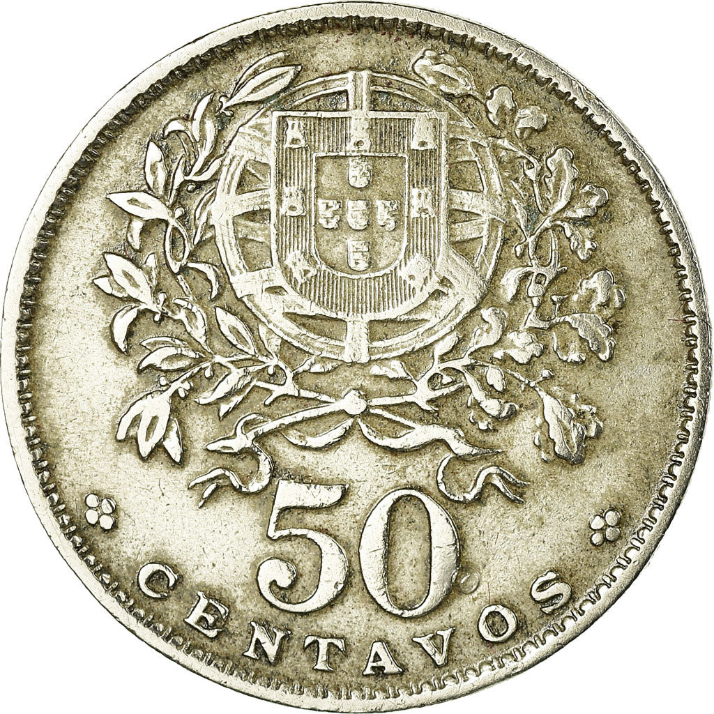 Munten, Portugal, 50 Centavos, 1961, PR, Copper-nickel, KM:577