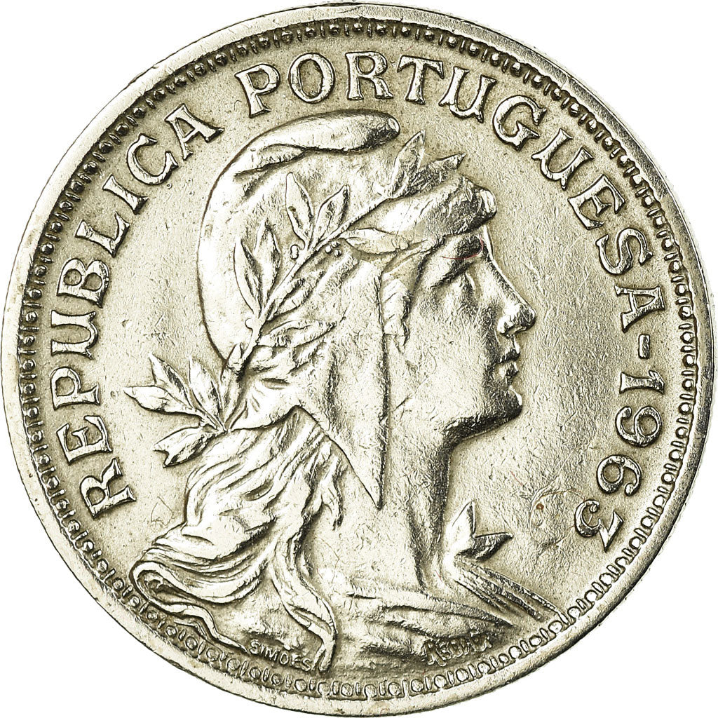 Moneta, Portogallo, 50 Centavos, 1963, BB+, Rame-nichel, KM:577