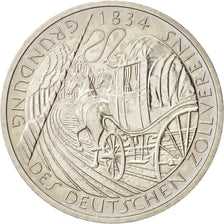 GERMANY - FEDERAL REPUBLIC, 5 Mark, 1984, Munich, MS(60-62), Copper-Nickel Cl...