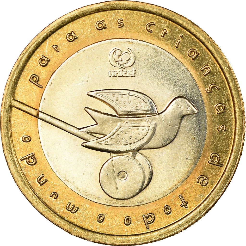 Coin, Portugal, 200 Escudos, 1999, Lisbon, EF(40-45), Bi-Metallic, KM:720
