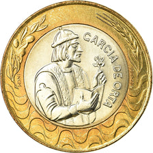 Münze, Portugal, 200 Escudos, 2000, VZ, Bi-Metallic, KM:655