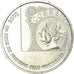 Portugal, 5 Euro, 150th Anniversary - First Portuguese Postage Stamp, 2003