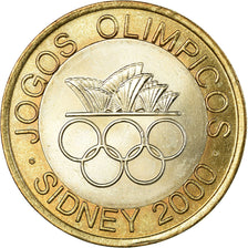 Münze, Portugal, 200 Escudos, 2000, Lisbon, UNZ, Bi-Metallic, KM:726