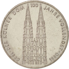 GERMANY - FEDERAL REPUBLIC, 5 Mark, 1980, Stuttgart, Germany, MS(60-62), Copp...