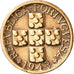 Moneta, Portogallo, 10 Centavos, 1943, BB, Bronzo, KM:583