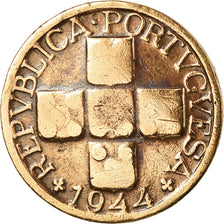 Münze, Portugal, 10 Centavos, 1944, SS, Bronze, KM:583